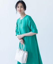 新品★【ALPHA CUBIC】アルファキュービック　サマードレス　ツーピース エーシーデザインバイアルファキュービック A/C DESIGN BY ALPHA