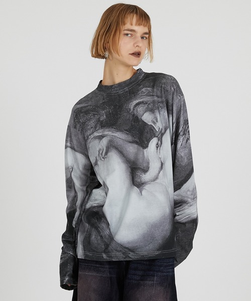 マイソロジープリントロンT / Mythology Print Long Sleev Tee（T