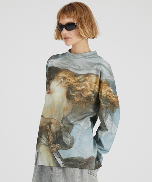 マイソロジープリントロンT / Mythology Print Long Sleev Tee（T
