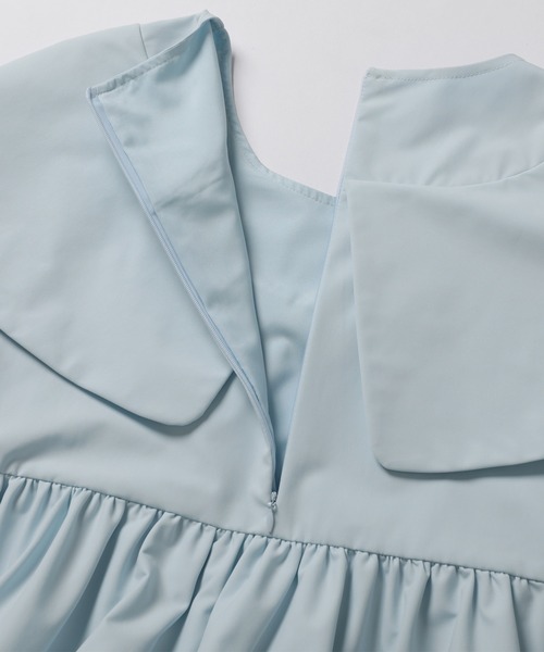 Fit more（フィットモア）の「ケープカラーワンピース（ワンピース・レディース・ブラック・LONG/SHORT）」の19枚目の写真