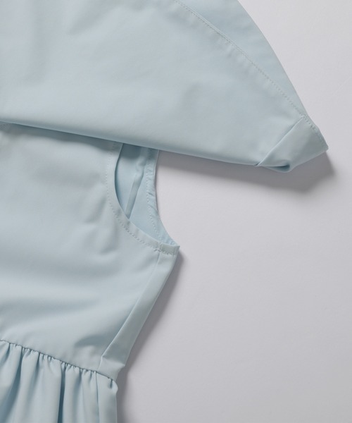 Fit more（フィットモア）の「ケープカラーワンピース（ワンピース・レディース・ブラック・LONG/SHORT）」の20枚目の写真