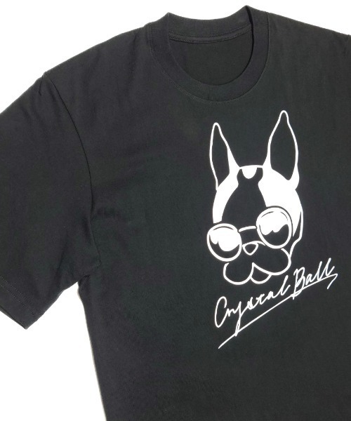 CRYSTAL BALL(クリスタルボール)の「VacancesHIPPIE BIG T-shirt(Tシャツ/カットソー・レディース・Cream/ブラック/ホワイト・FREE)」の10枚目の写真