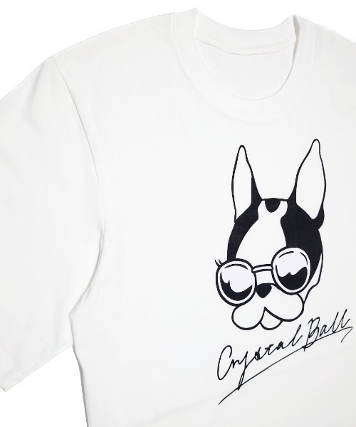 CRYSTAL BALL(クリスタルボール)の「VacancesHIPPIE BIG T-shirt(Tシャツ/カットソー・レディース・Cream/ブラック/ホワイト・FREE)」の14枚目の写真