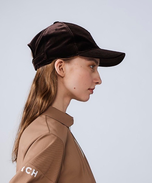 archivo キャップ LADIES>ベロアキャップ（キャップ）｜archivio（アルチビオ）の