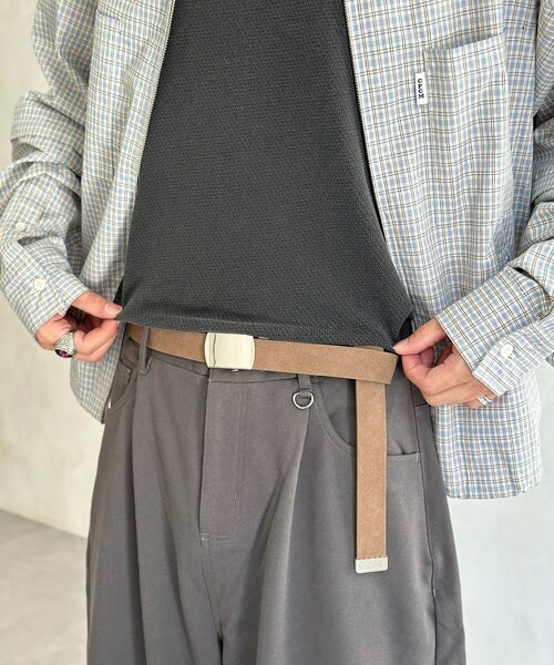 CPCM（シーピーシーエム）の「レザーガチャベルト（ベルト・レディース・ブラック/キャメル・FREE）」の2枚目の写真