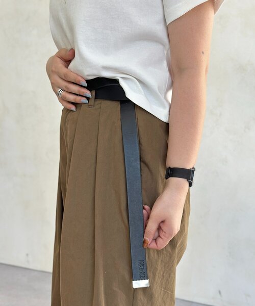 CPCM（シーピーシーエム）の「レザーガチャベルト（ベルト・レディース・ブラック/キャメル・FREE）」の3枚目の写真