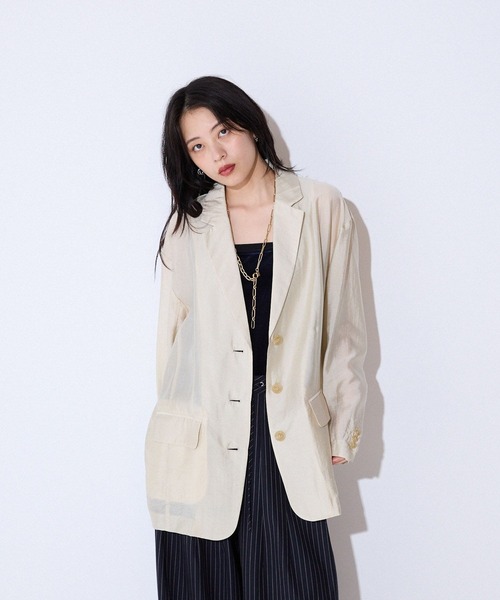 【JEANASIS】ホワイト2wayオーバーサイズジャケット 楽天市場】【SALE／38%OFF】(W)2WAYストレッチJK JEANASIS