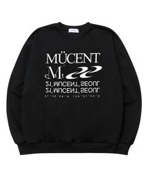 MUCENT（ムセント）の「◇MUCENT◇ブランド直輸入正規品 エッセンシャル レタリング ルーズフィット MTM ESSENTIAL LETTERING LOOSE FIT MTM（スウェット）」