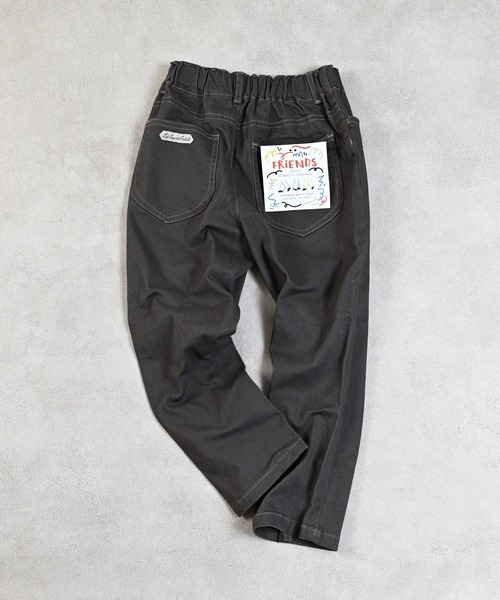 Life Support Products（ライフサポートプロダクツ）の「ツイルFRIENDSパンツ（チノパンツ・キッズ・マスタード/モスグリーン/チャコール/ラベンダー/オフホワイト・140/130/95/90/80/150/120/110/100）」の3枚目の写真