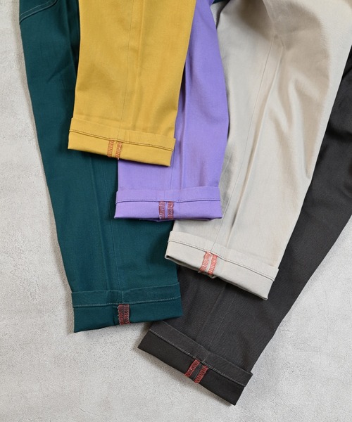 Life Support Products（ライフサポートプロダクツ）の「ツイルFRIENDSパンツ（チノパンツ・キッズ・マスタード/モスグリーン/チャコール/ラベンダー/オフホワイト・140/130/95/90/80/150/120/110/100）」の13枚目の写真