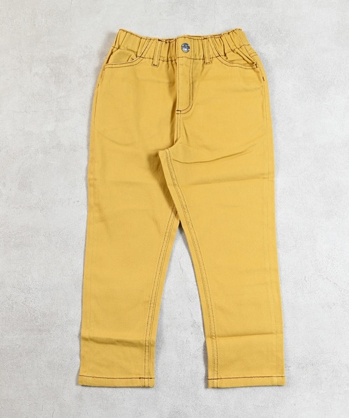 Life Support Products（ライフサポートプロダクツ）の「ツイルFRIENDSパンツ（チノパンツ・キッズ・マスタード/モスグリーン/チャコール/ラベンダー/オフホワイト・140/130/95/90/80/150/120/110/100）」の10枚目の写真