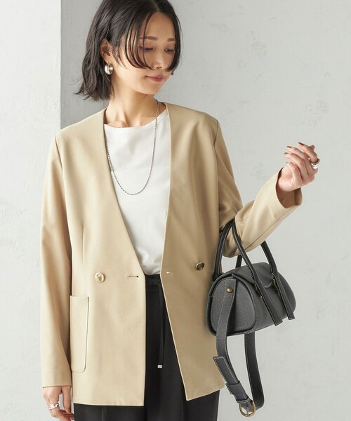 シ ョ ー ト ラ イ フ ジ ャ ケ ッ トD F - 2 5 2 0 セール】〈吸水速乾 / 防シワ加工 / 洗濯機可能〉スーティング