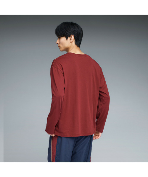 PUMA(プーマ)の「PUMA プーマ メンズ ESS MX リラックスド キャット 長袖 Tシャツ(Tシャツ/カットソー・メンズ・ホワイト/ブルー/ブラック/ブラウン系その他・LARGE/MEDIUM/SMALL/X-LARGE/XX-LARGE)」の5枚目の写真