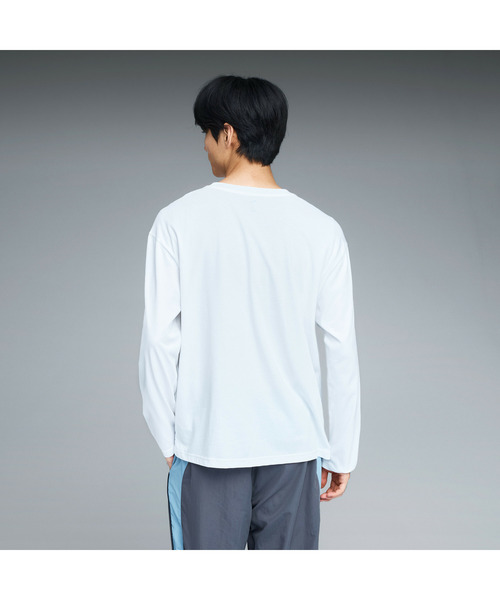 PUMA(プーマ)の「PUMA プーマ メンズ ESS MX リラックスド キャット 長袖 Tシャツ(Tシャツ/カットソー・メンズ・ホワイト/ブルー/ブラック/ブラウン系その他・LARGE/MEDIUM/SMALL/X-LARGE/XX-LARGE)」の18枚目の写真