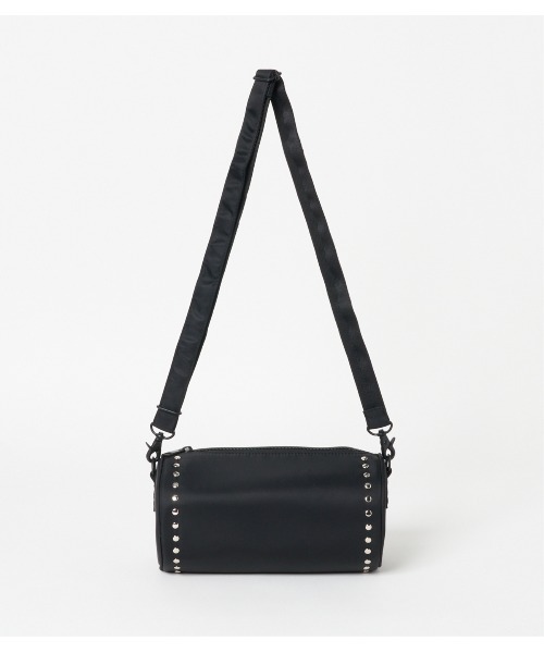 Mackintosh(マッキントッシュ)の「ROUND BAG STUDS(ハンドバッグ・レディース・ブラック・ONE SIZE)」の1枚目の写真