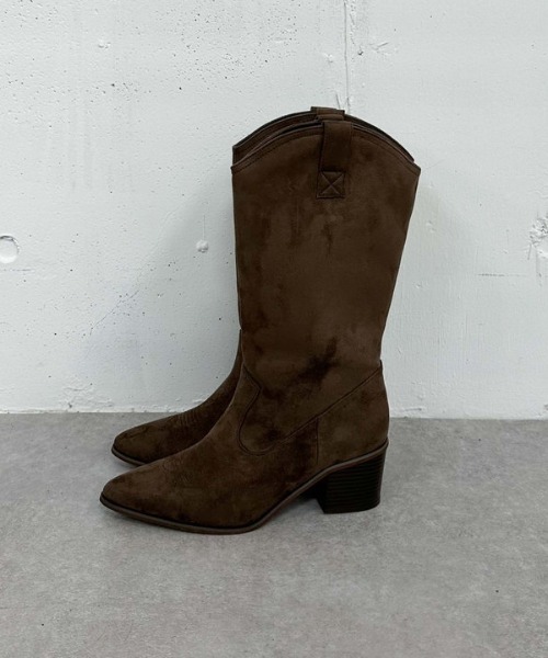 archives（アルシーヴ）の「ウェスタンブーツ（ブーツ・レディース・ブラウン/キャメル・MEDIUM/LARGE）」の19枚目の写真