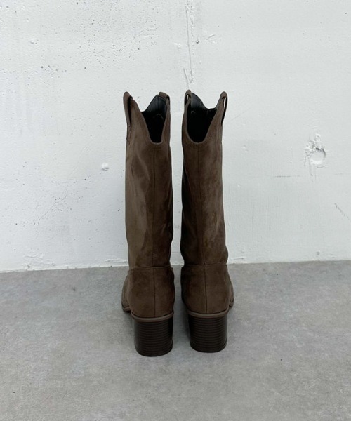 archives（アルシーヴ）の「ウェスタンブーツ（ブーツ・レディース・ブラウン/キャメル・MEDIUM/LARGE）」の20枚目の写真