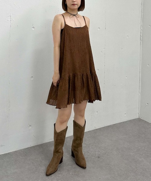 archives（アルシーヴ）の「ウェスタンブーツ（ブーツ・レディース・ブラウン/キャメル・MEDIUM/LARGE）」の8枚目の写真