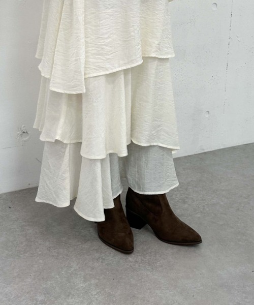 archives（アルシーヴ）の「ウェスタンブーツ（ブーツ・レディース・ブラウン/キャメル・MEDIUM/LARGE）」の11枚目の写真