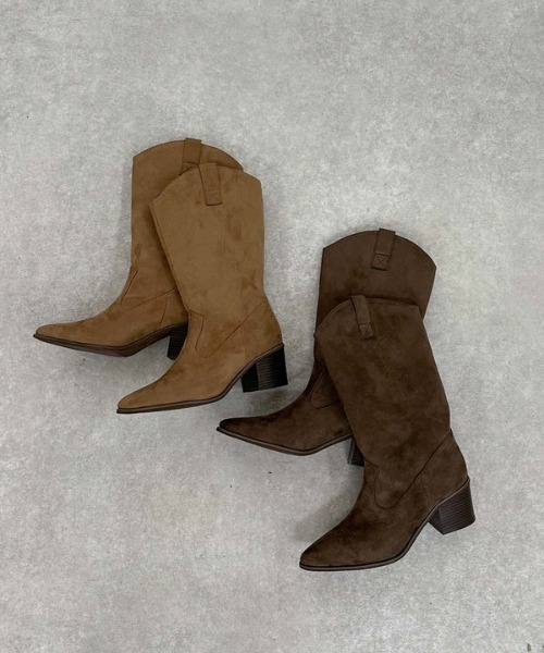 archives（アルシーヴ）の「ウェスタンブーツ（ブーツ・レディース・ブラウン/キャメル・MEDIUM/LARGE）」の21枚目の写真