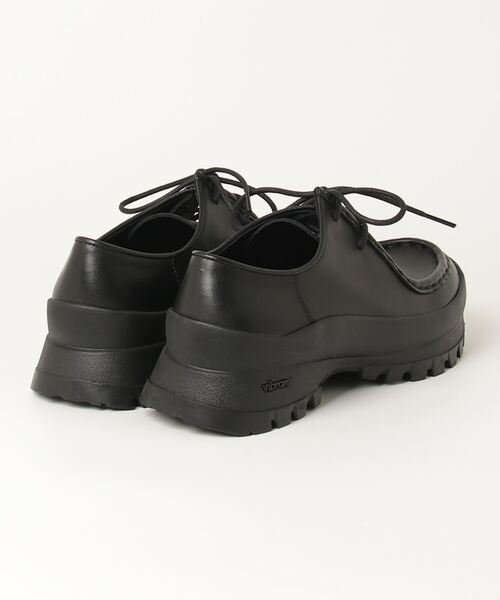 PADRONE(パドローネ)の「【PADRONE/パドローネ】TYROLEAN SHOES with Vibram(ドレスシューズ・メンズ・ブラック・41/42/40)」の2枚目の写真
