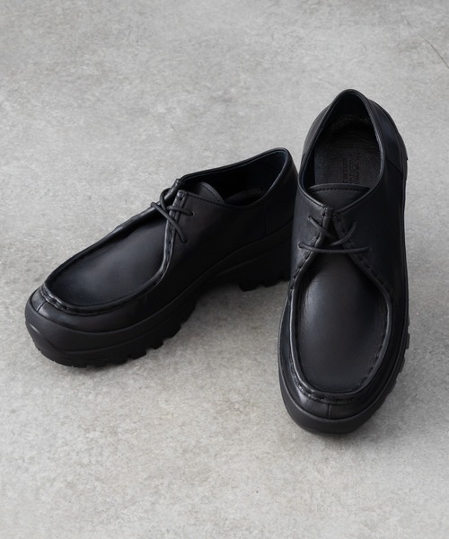 PADRONE(パドローネ)の「【PADRONE/パドローネ】TYROLEAN SHOES with Vibram(ドレスシューズ・メンズ・ブラック・41/42/40)」の11枚目の写真