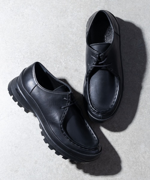 PADRONE(パドローネ)の「【PADRONE/パドローネ】TYROLEAN SHOES with Vibram(ドレスシューズ・メンズ・ブラック・41/42/40)」の7枚目の写真