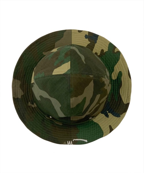 HUNTISM(ハンティズム)の「4Panel Camofulage Mountain Hat(ハット・メンズ・カモフラージュ・FREE)」の4枚目の写真