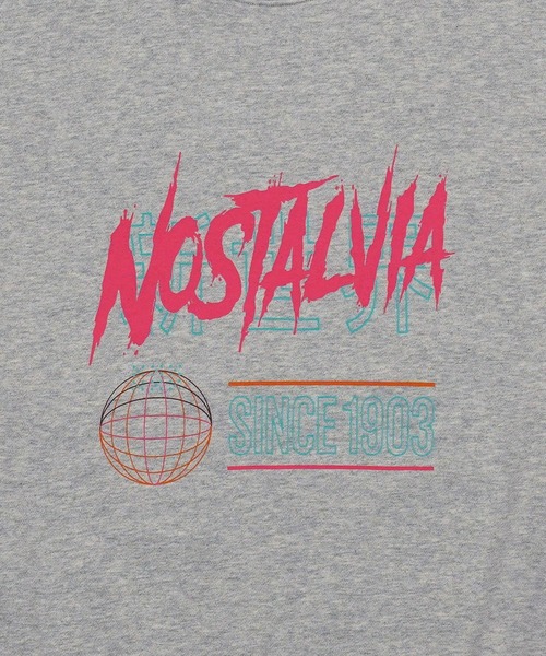 NOSTALVIA(ノスタルヴィア)の「NOSTALVIA ノスタルヴィア THE SHINSEKAI / ザ・シンセカイ 裏毛 スウェット プルオーバー(スウェット・メンズ・杢グレー/ブラック/ホワイト・SMALL/MEDIUM/LARGE/X-LARGE)」の10枚目の写真