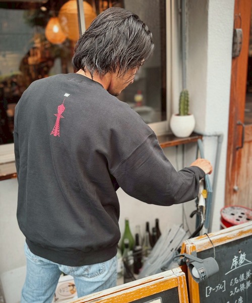 NOSTALVIA(ノスタルヴィア)の「NOSTALVIA ノスタルヴィア THE SHINSEKAI / ザ・シンセカイ 裏毛 スウェット プルオーバー(スウェット・メンズ・杢グレー/ブラック/ホワイト・SMALL/MEDIUM/LARGE/X-LARGE)」の21枚目の写真
