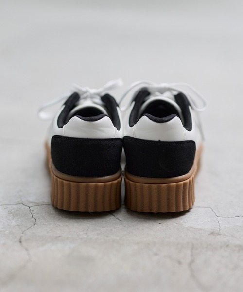 U.S. POLO ASSN.(ユーエスポロアッスン)の「U.S. POLO ASSN. 厚底切替スニーカー(スニーカー・メンズ・ホワイト/ブラック・25.5cm/25cm/27cm/26.5cm/26cm)」の19枚目の写真