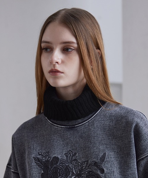 CLEL（クレイル）の「【CLEL】Double-Zip Wool Neck Warmer / ダブル