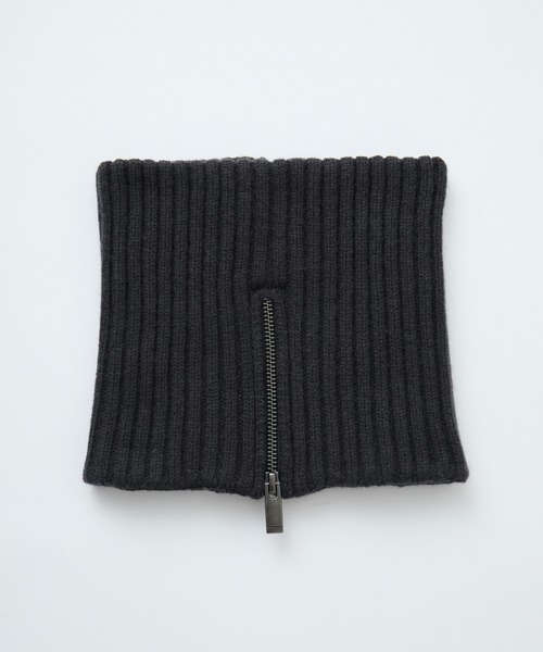 CLEL】Double-Zip Wool Neck Warmer / ダブルジップ ウールネック
