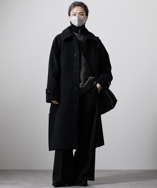 CLEL】Double-Zip Wool Neck Warmer / ダブルジップ ウールネック