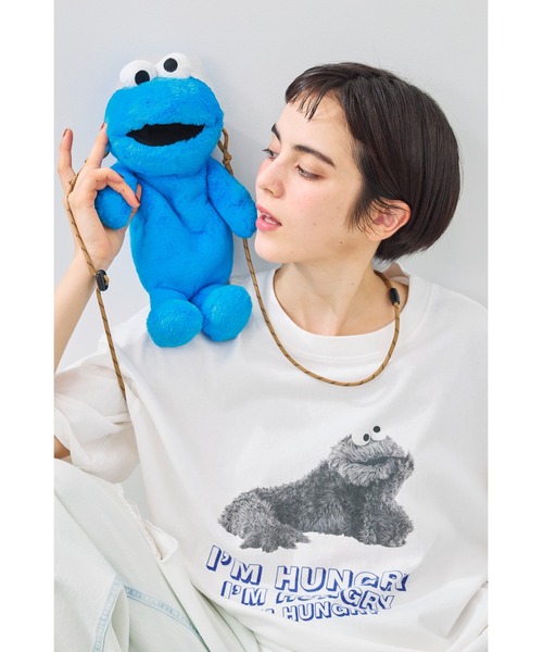 SM2（エスエムツー）の「【SESAME STREET×SM2】ぬいぐるみﾎﾟｼｪｯﾄ（ハンドバッグ・レディース・ブルー・F）」の3枚目の写真