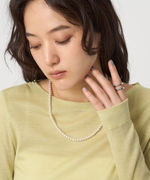 green label relaxing(グリーンレーベルリラクシング)の「3WAY コンビネックレス(ネックレス・レディース・ゴールド/シルバー・FREE)」の10枚目の写真