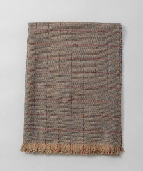 Munich（ミューニック）の「ウィンドウペンストール（ストール/ショール・レディース・カーキ/ネイビー/ベージュ・FREE）」の17枚目の写真