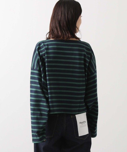 LEMINOR（ルミノール）の「ルミノアショートT（Tシャツ/カットソー・レディース・レッド/ブラウン系/ネイビー系・FREE）」の19枚目の写真