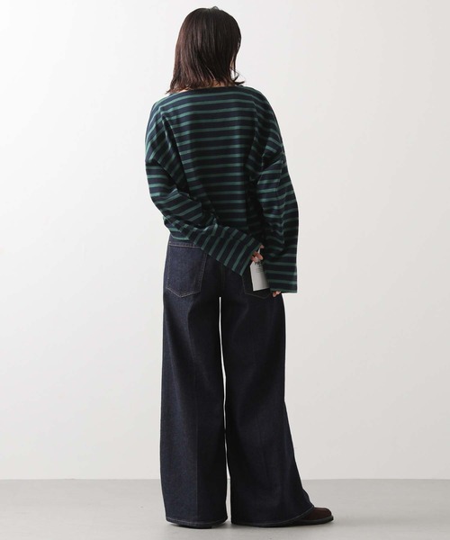 LEMINOR（ルミノール）の「ルミノアショートT（Tシャツ/カットソー・レディース・レッド/ブラウン系/ネイビー系・FREE）」の15枚目の写真