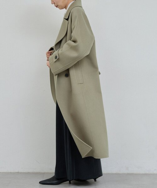 極美品✨ガリャルダガランテ スタンドケープリバーコート ガリャルダガランテ GALLARDAGALANTE ウールビーバースタンドカラー