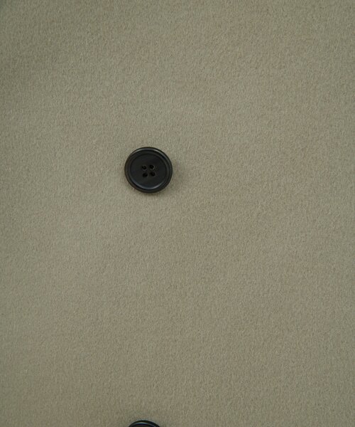 GALLARDAGALANTE（ガリャルダガランテ）の「【HERITANOVUM】ウールカシミヤチェストリバーコート（その他アウター・レディース・オリーブ/ブラック・FREE）」の5枚目の写真