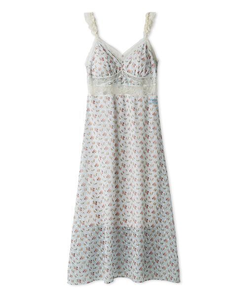 セール】【LILY BROWN Lingerie×ANNA SUI】カップ付きキャミワンピース