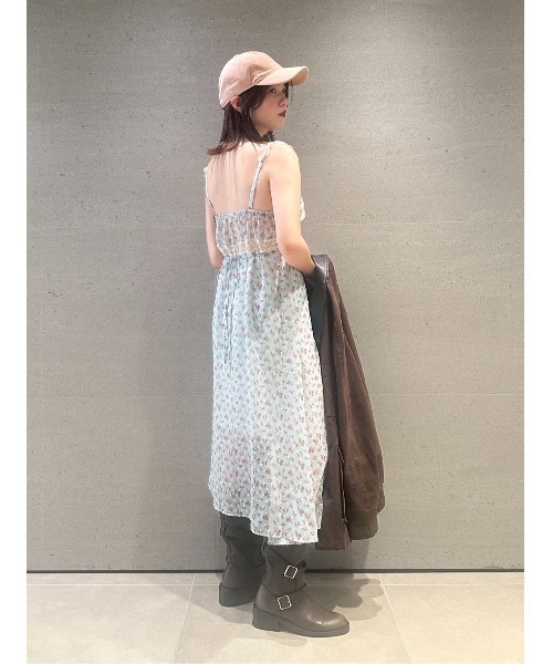 LILY BROWN Lingerie×ANNA SUI】カップ付きキャミワンピース