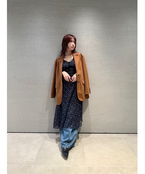 LILY BROWN Lingerie×ANNA SUI】カップ付きキャミワンピース