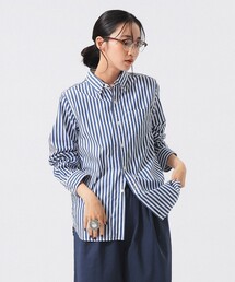 ロンドン ストライプ ボタンダウン シャツ