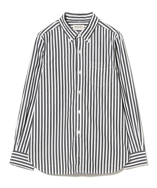 BEAMS BOY(ビームスボーイ)の「【ビームスの百名品】【追加】ロンドン ストライプ ボタンダウン シャツ(シャツ/ブラウス・レディース・ブラック/ネイビー・0/1/2)」の11枚目の写真