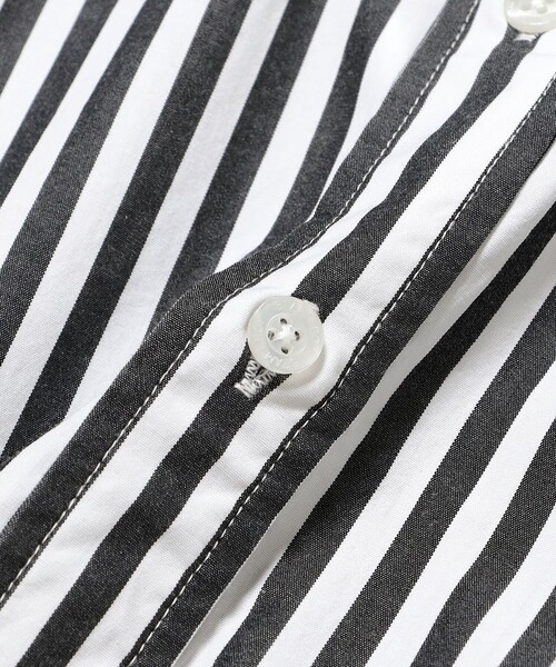 BEAMS BOY(ビームスボーイ)の「【ビームスの百名品】【追加】ロンドン ストライプ ボタンダウン シャツ(シャツ/ブラウス・レディース・ブラック/ネイビー・0/1/2)」の14枚目の写真