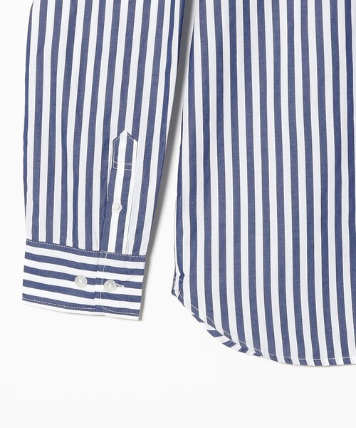 BEAMS BOY(ビームスボーイ)の「【ビームスの百名品】【追加】ロンドン ストライプ ボタンダウン シャツ(シャツ/ブラウス・レディース・ブラック/ネイビー・0/1/2)」の17枚目の写真