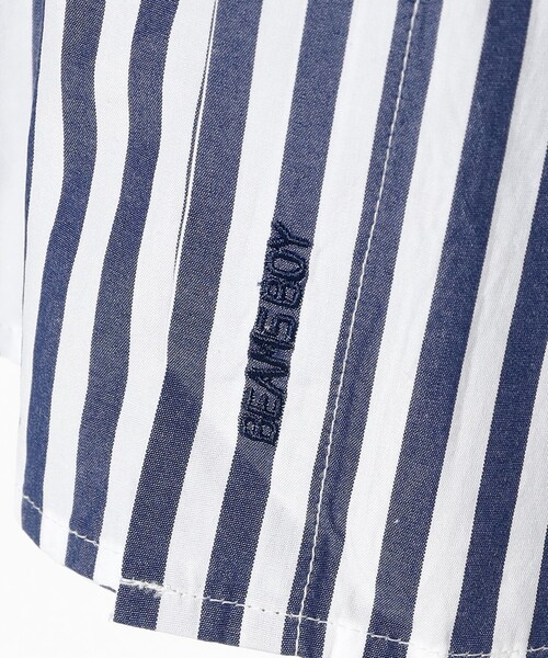 BEAMS BOY(ビームスボーイ)の「【ビームスの百名品】【追加】ロンドン ストライプ ボタンダウン シャツ(シャツ/ブラウス・レディース・ブラック/ネイビー・0/1/2)」の18枚目の写真