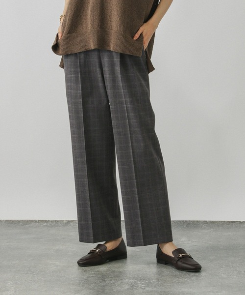 GLOBAL WORK（グローバルワーク）の「ウツクシイージーストレート柄パンツ/575289（その他パンツ・レディース・その他/ブルー系その他7・MEDIUM/SMALL/L-Long/XL-Long/X-LARGE/S-Long/X-SMALL/XX-LARGE/M-Long/LARGE）」の10枚目の写真